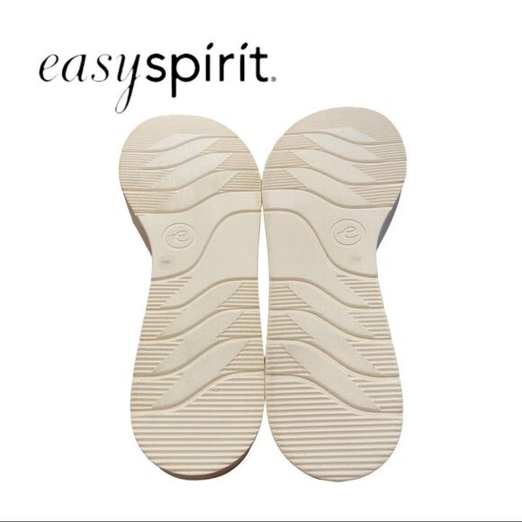 NEW Easy Spirit Women's Francey Medium Blue Denim Slide Platform Sandals 7 7W - Picture 6 of 6